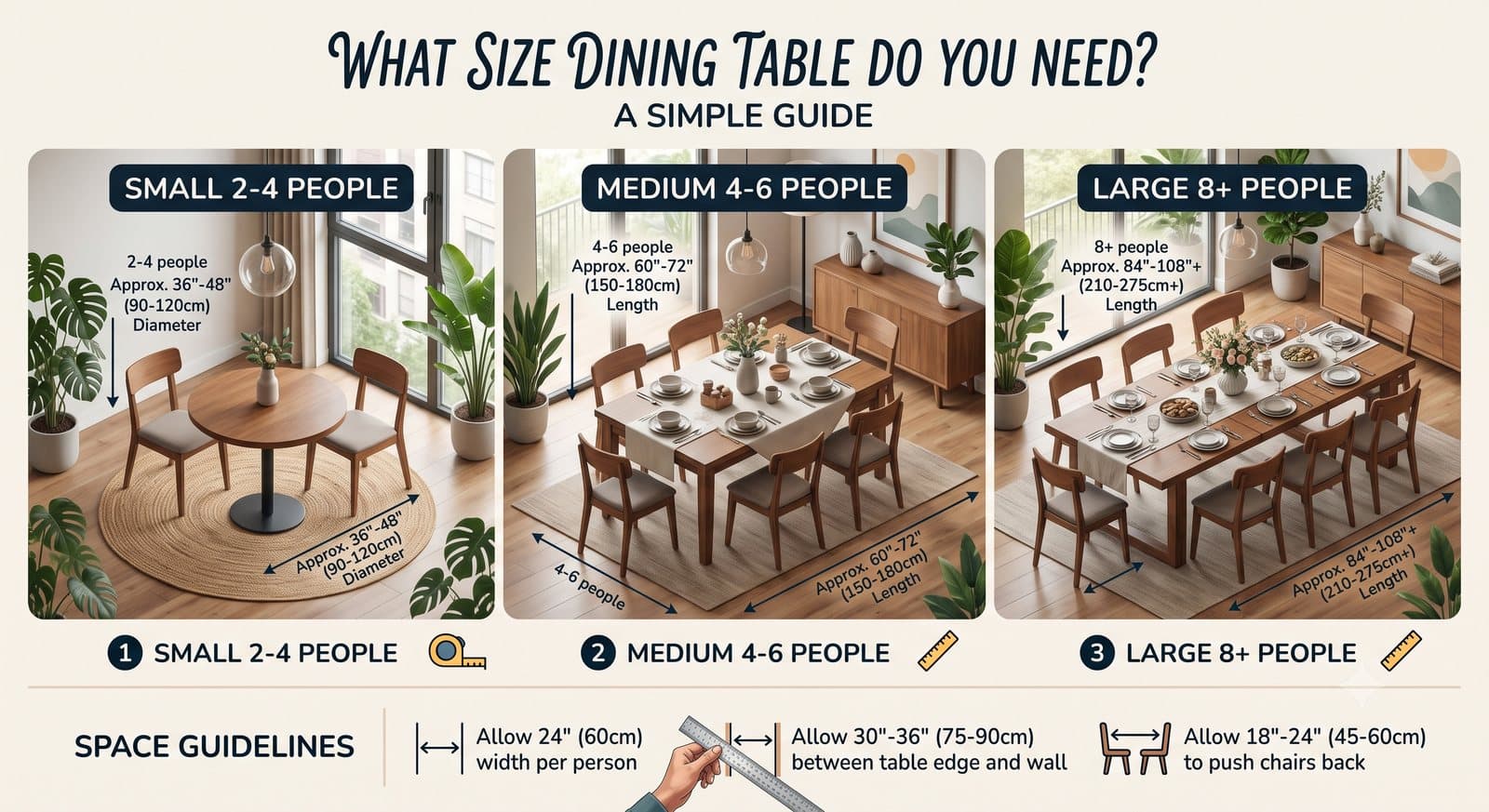What Size Dining Table Do You Need? A Simple Guide — article cover [What Size Dining Table Do You Need? A Simple Guide.png]