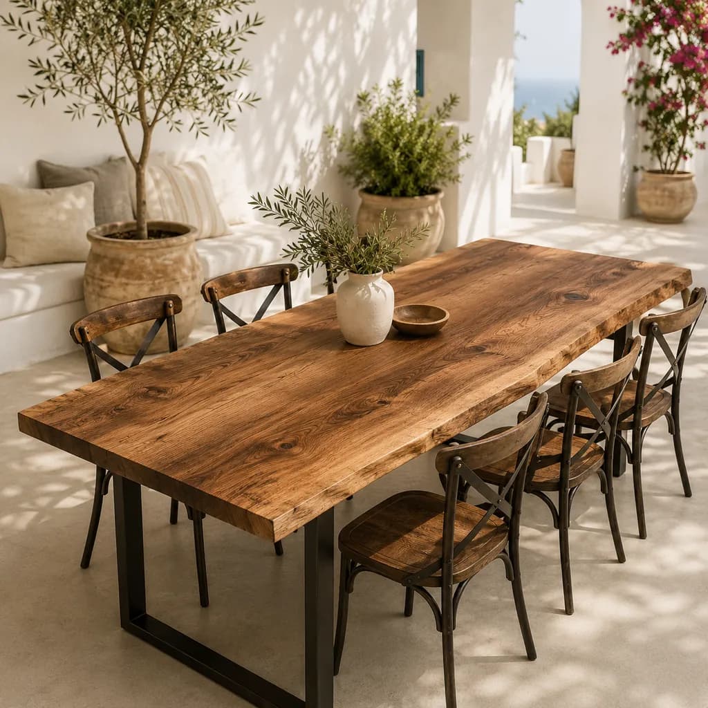 Live Edge Tables — handmade solid walnut collection, Lavinia Craft