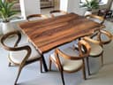 Mid Century Modern Walnut Chair, Scandinavian Design Chair