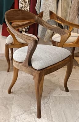 Mid Century Modern Walnut Chair — detail 10