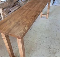 Rustic Farmhouse Kitchen Island — detail 8
