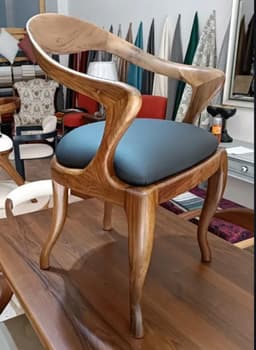 Solid Walnut Dining Chair — detail 10